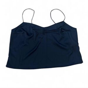 NWT Abercrombie & Fitch Black Camisole Top Size XL